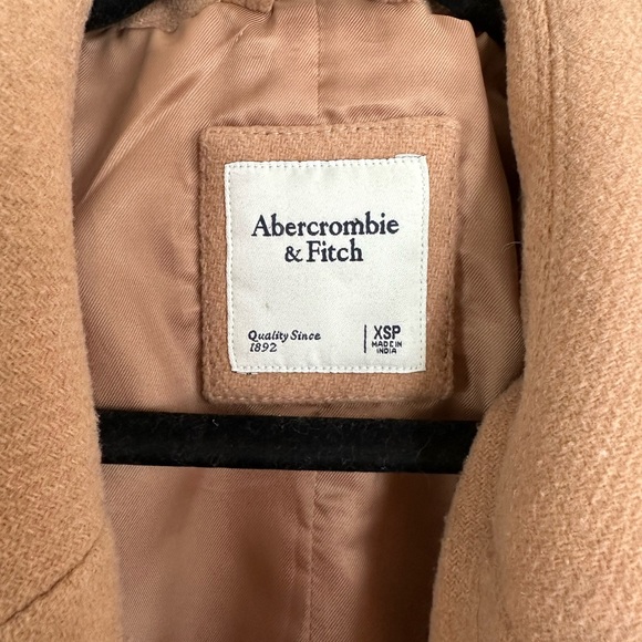 Abercrombie Women's Slouchy Belted Wool-Blend Dad Coat - Picture 5 of 5